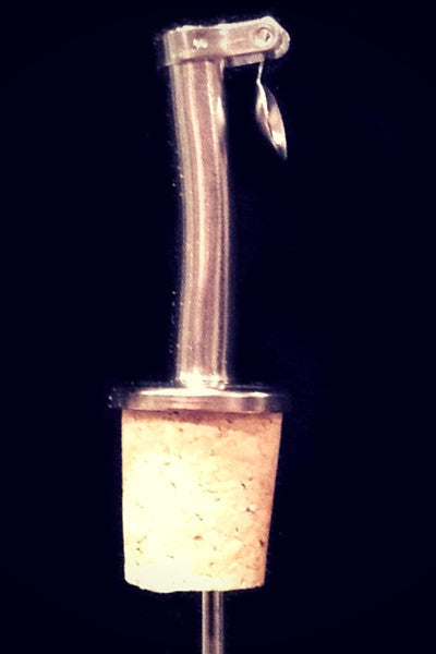 Cork Bottle Spouts with Flip-Lid